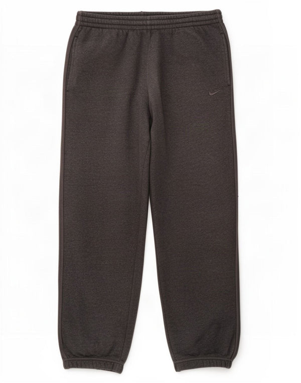 Nike Pantalon de survêtement pour homme en coton gris Taille L