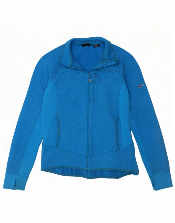 Berghaus Damen-Trainingsanzug-Oberteiljacke UK 16 Large Blau Polyester