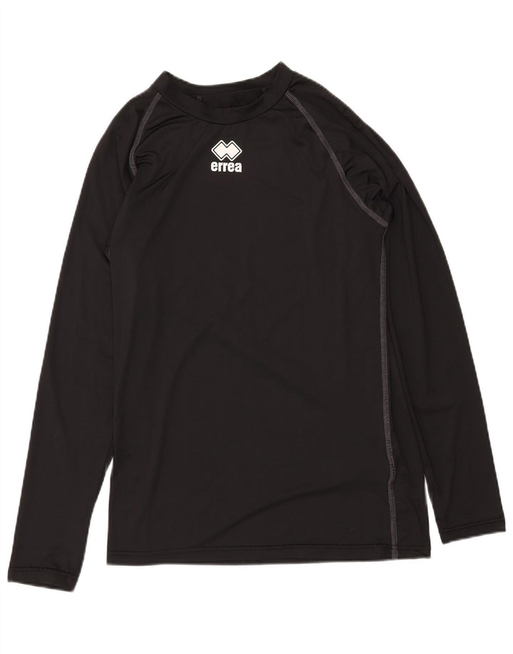 ERREA Mens Top Long Sleeve Large Black Polyester