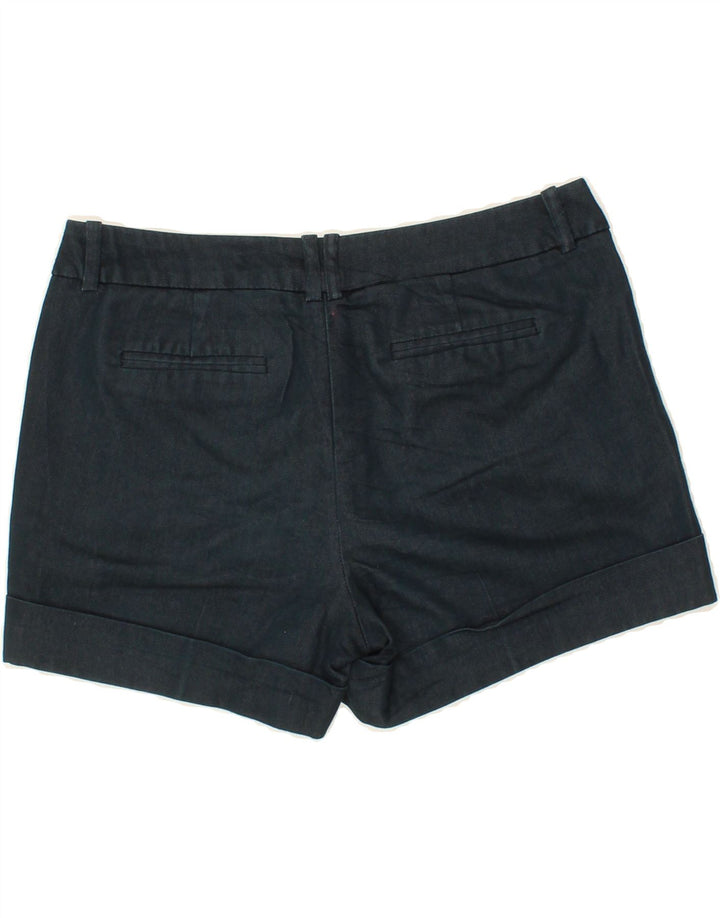 MOSSIMO Womens Casual Shorts US 4 Small W24 Navy Blue Cotton Vintage Mossimo and Second-Hand Mossimo from Messina Hembry 