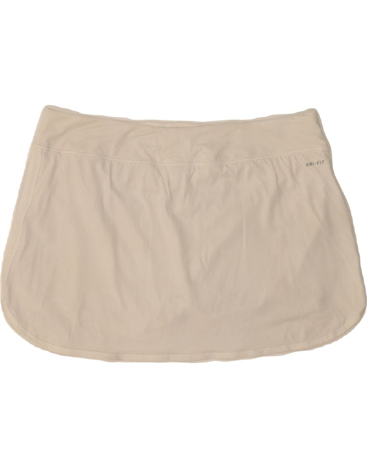NIKE Womens Skort UK 18 XL  White Polyester Vintage Nike and Second-Hand Nike from Messina Hembry 