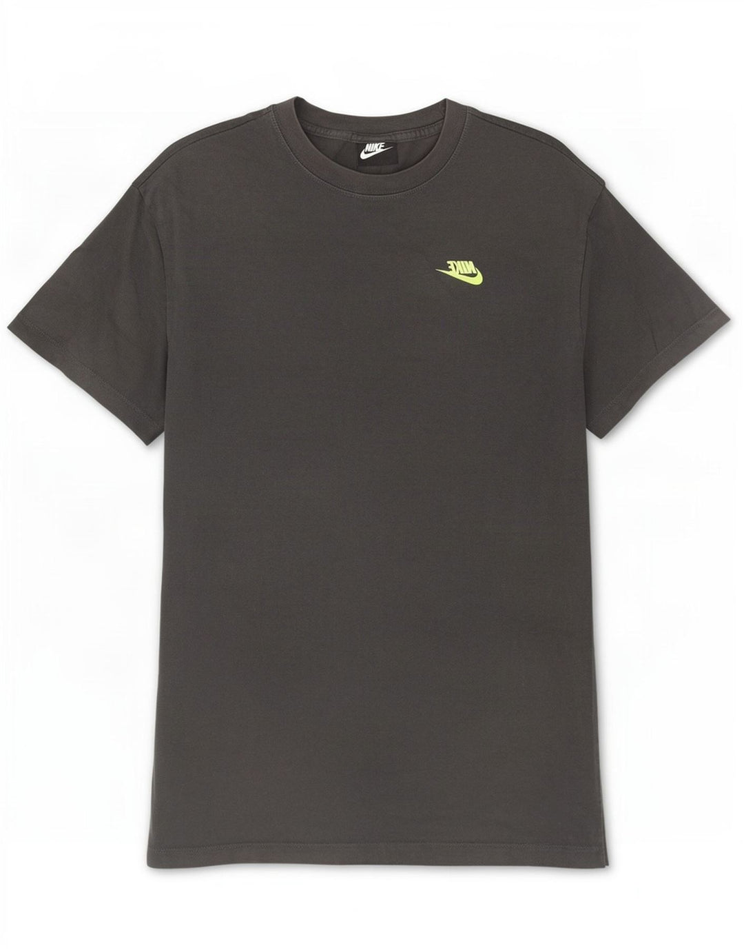 T-shirt grafica da uomo Nike Top in cotone grigio medio
