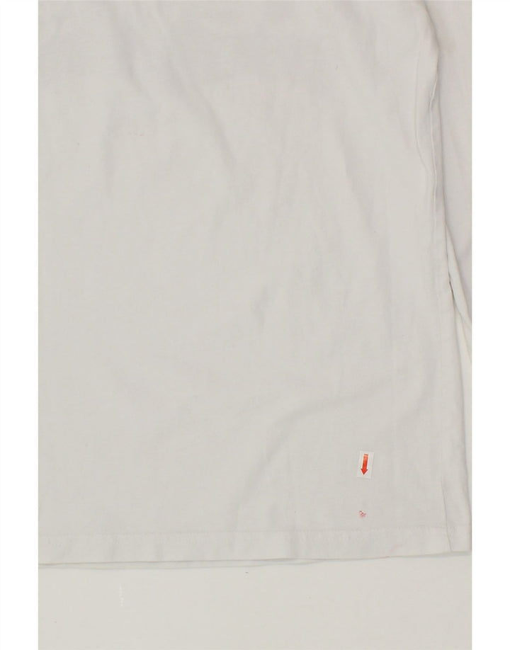LEVI'S Boys Graphic Top Long Sleeve 13-14 Years White Cotton Vintage Levi's and Second-Hand Levi's from Messina Hembry 