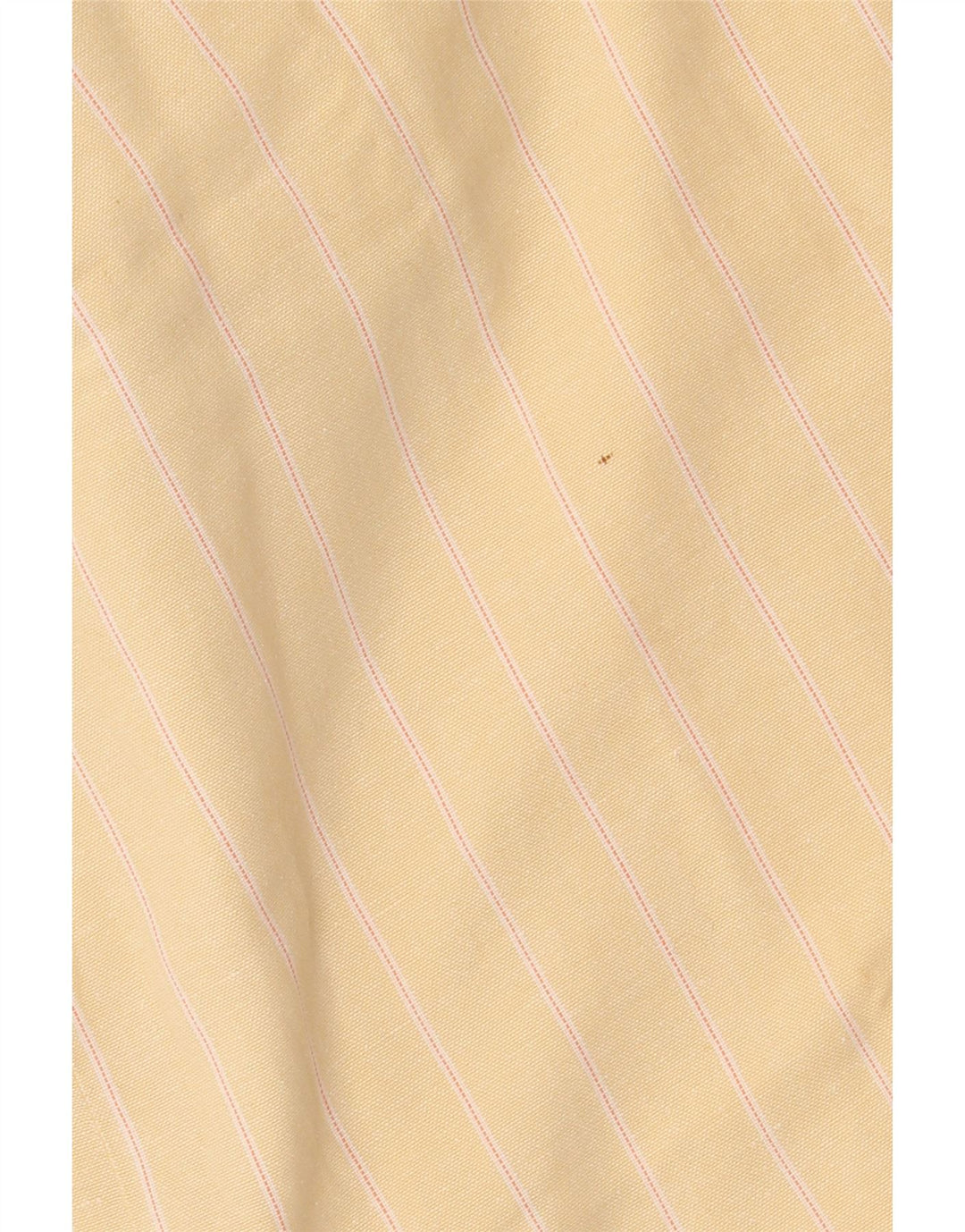 Wrangler Mens Shirt Size 16 Large Yellow Pinstripe