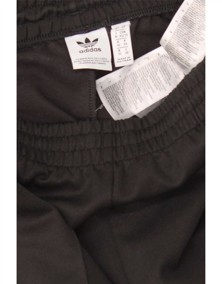 Pantaloni della tuta da donna Adidas UK 6 Small Poliestere nero