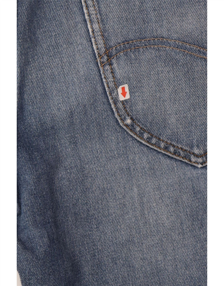 Lee Mens 5 Pocket Short Denim Shorts W31 Medium Blue Cotton