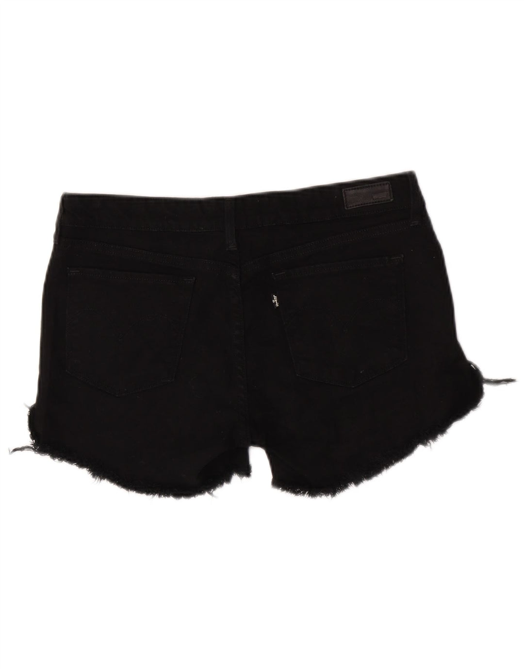 Levi's Damen Jeansshorts W31 Mittelschwarze Baumwolle