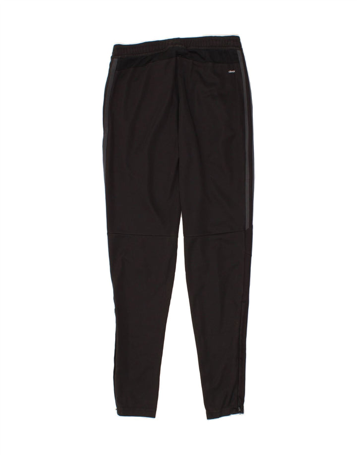 ADIDAS Womens Tracksuit Trousers UK 8/10 Small  Black Polyester Vintage Adidas and Second-Hand Adidas from Messina Hembry 