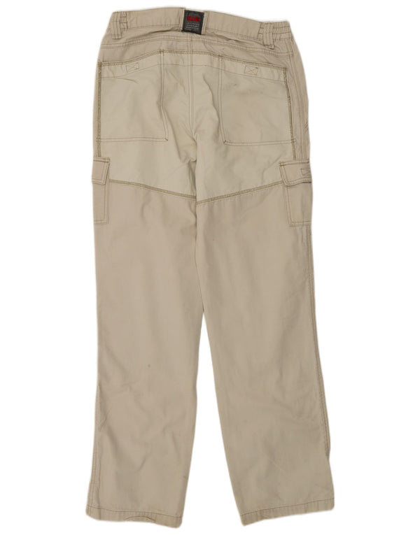 Slam Mens Straight Cargo Windbreaker Trousers IT 46 Small W32 L33 Beige