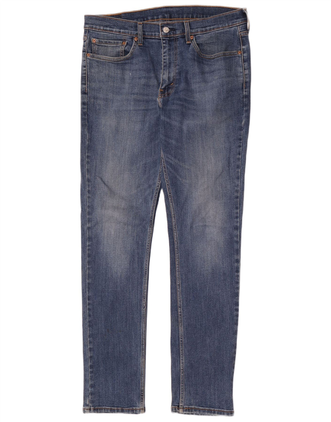 Levi's Mens 511 Slim Jeans W34 L34 Blue Cotton