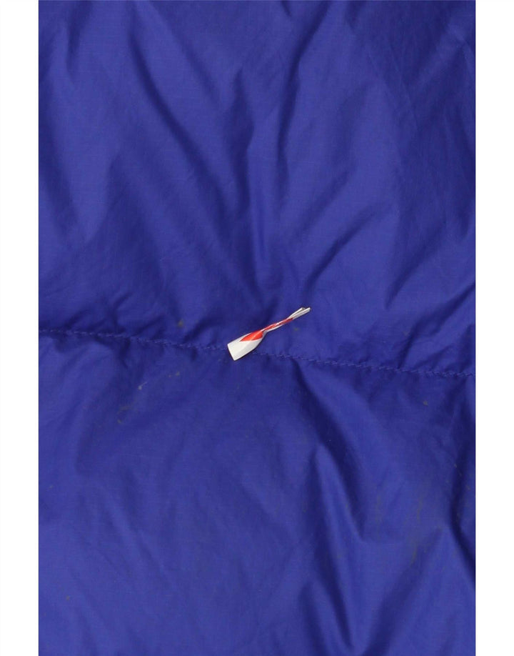 The North Face Dame Oversized Polstret Jakke UK 10 Small Blue Colourblock