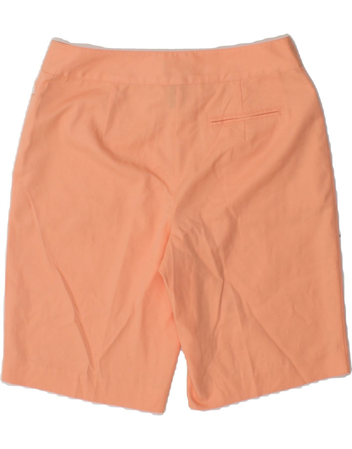 IZOD Womens Stretch Casual Shorts US 8 Medium W30  Pink Polyester Vintage Izod and Second-Hand Izod from Messina Hembry 