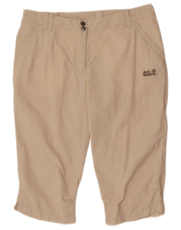 Jack Wolfskin γυναικείο σορτς Chino UK 12 Medium W32 Beige Polyamide