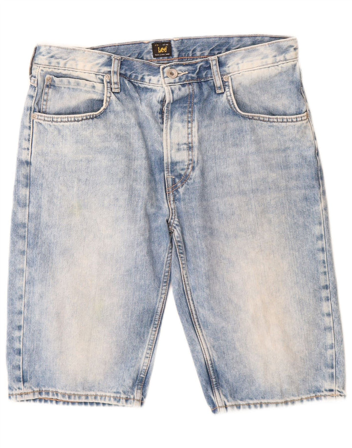 Lee Mens Denim Shorts W32 Medium Blue Cotton
