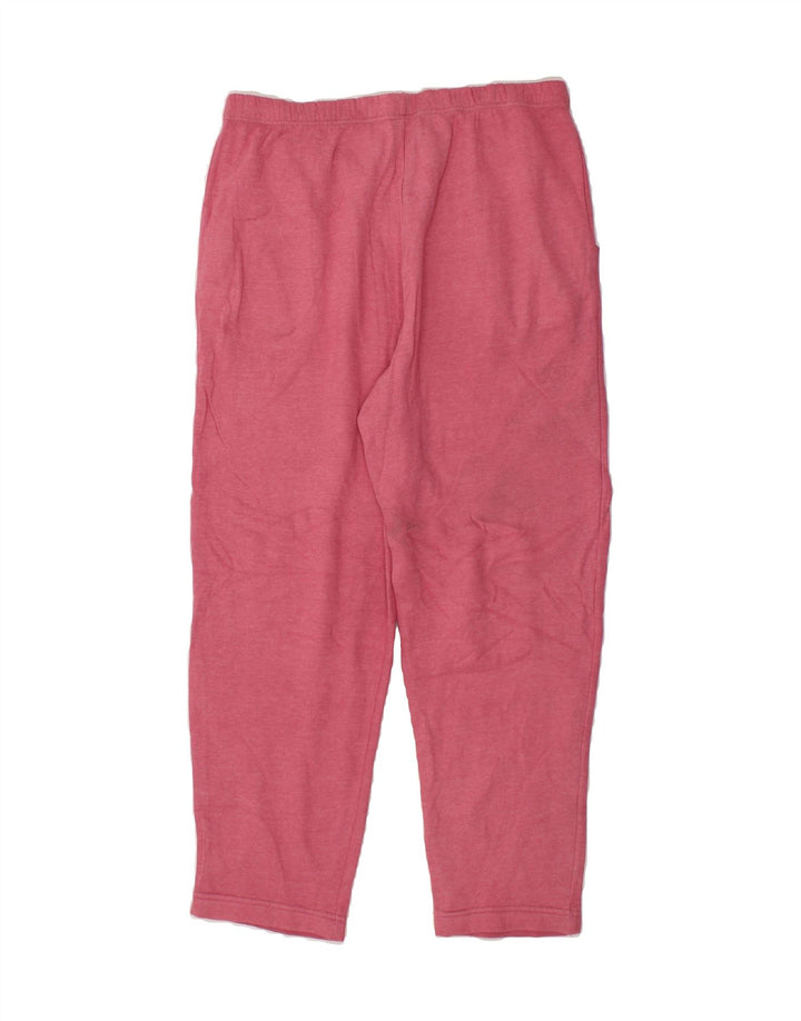 VINTAGE Womens Tracksuit Trousers UK 14 Medium  Pink Vintage Vintage and Second-Hand Vintage from Messina Hembry 
