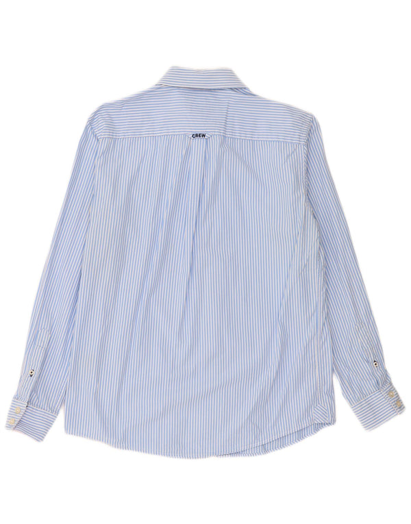 Crew Clothing Mens Classic Fit Shirt Medium Blue Pinstripe Cotton