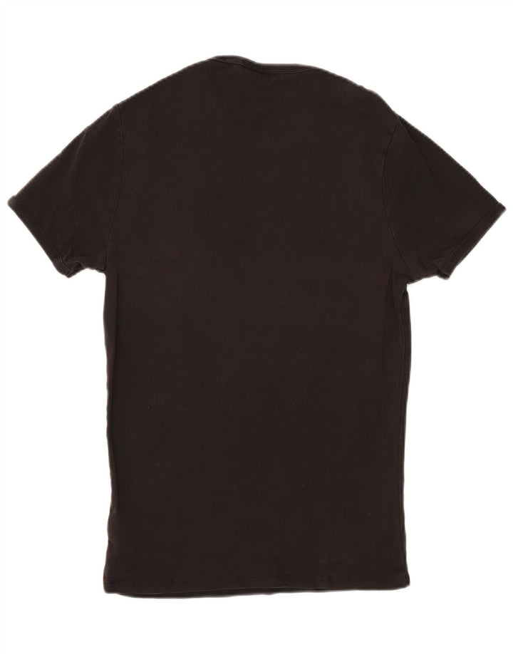 G-Star Mens T-Shirt Top Medium Black Cotton