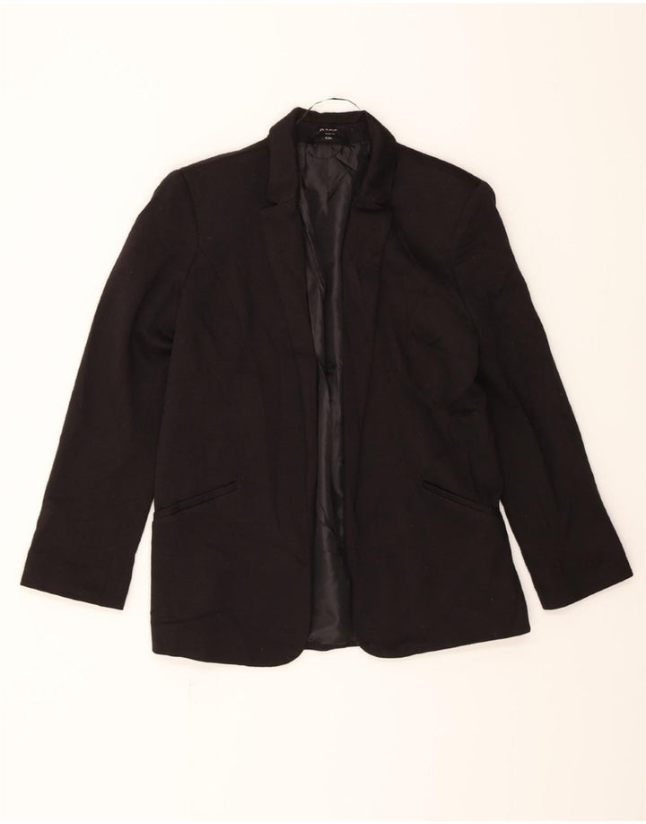 OASIS Womens Open Blazer Jacket UK 8 Small Black Polyester Vintage Oasis and Second-Hand Oasis from Messina Hembry 