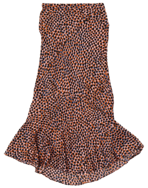 Topshop Dame Havfrue Nederdel UK 6 XS W26 Flerfarvet dyreprint