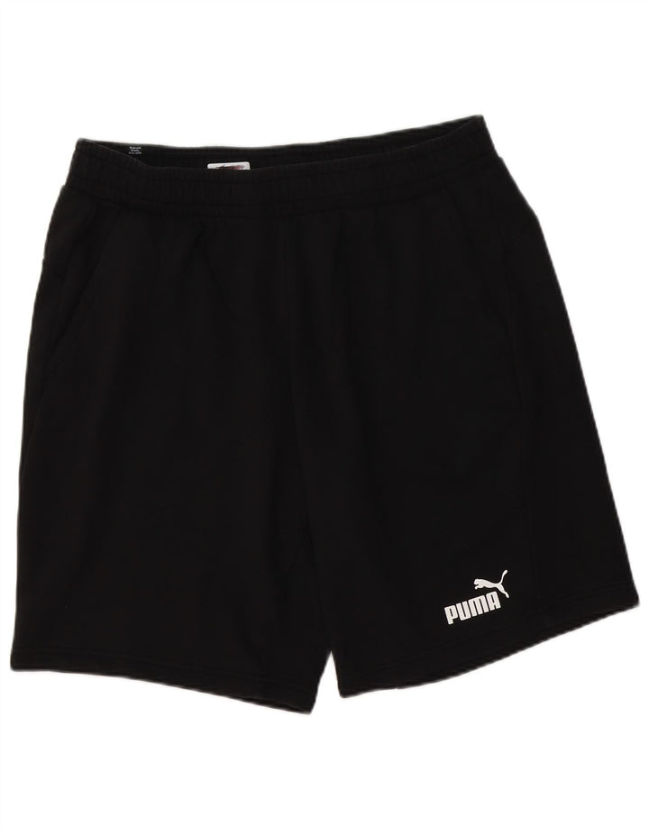 PUMA Mens Sport Shorts XL  Black Cotton