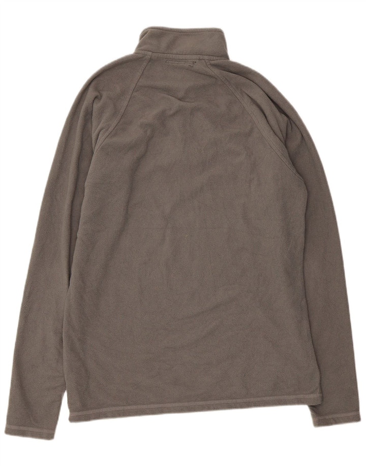 Rohan Mens Button Neck Fleece Jumper Small Grey Polyester