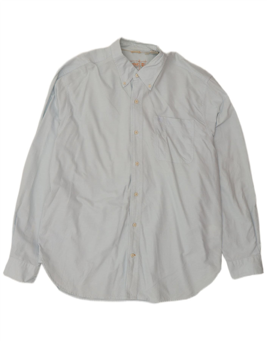 TIMBERLAND Mens Shirt XL Blue Cotton