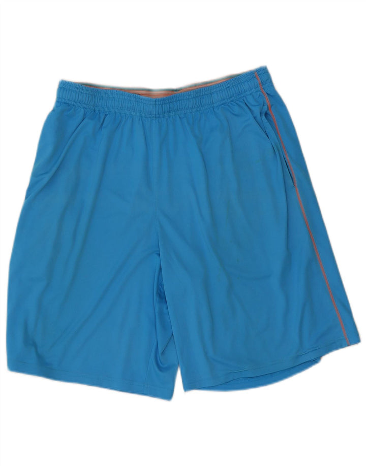 Pantaloncini sportivi Under Armour da uomo vestibilità ampia, grandi in poliestere blu