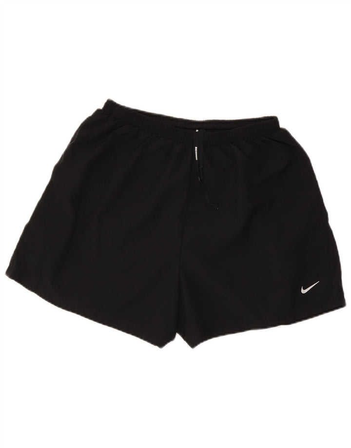 Nike Womens Regular Sport Shorts UK 12 Medium Black