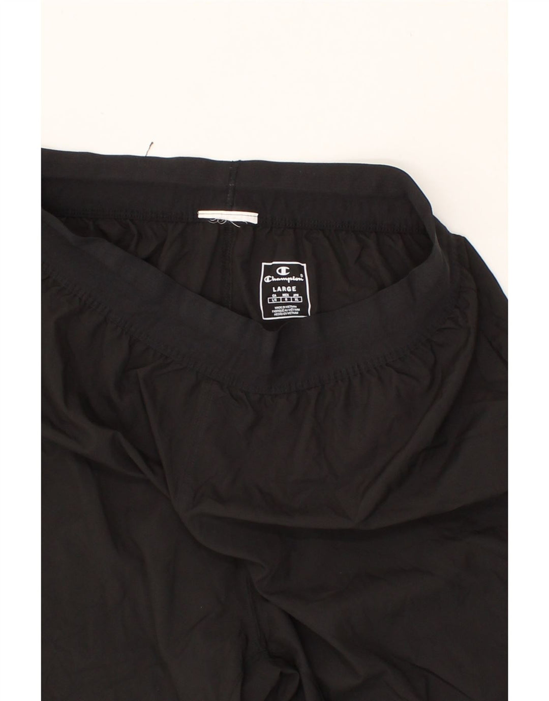 CHAMPION Mens Sport Shorts Large Black Vintage Champion and Second-Hand Champion from Messina Hembry 