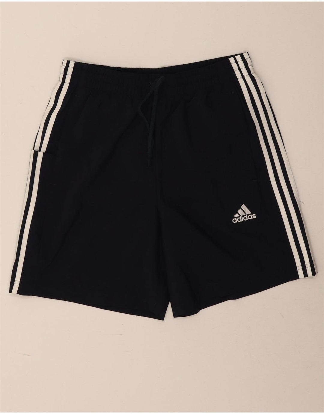 Adidas Short de sport pour homme Bleu marine moyen Polyester