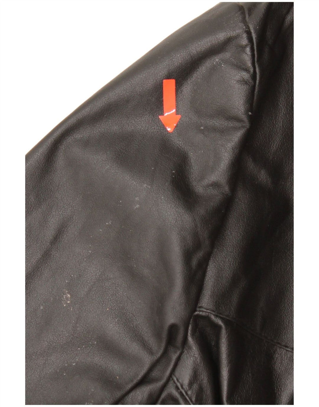 Piccini Mens Leather Jacket IT 58 2XL Black Leather