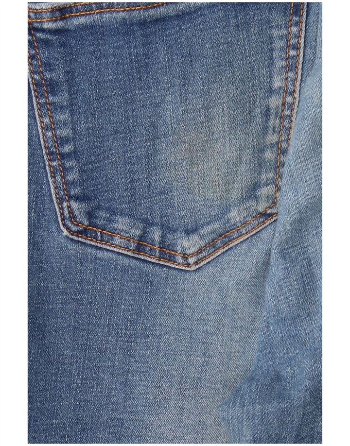 ZARA Womens Distressed Slim Jeans EU 38 Small W28 L28 Blue