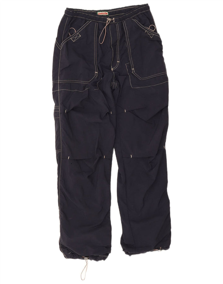 Invicta Mens Joggers Cargo Trousers W28 L29 Navy Blue