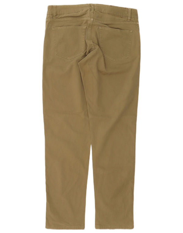 Hackett Mens Slim Casual Pantalones W34 L32 Algodón Caqui