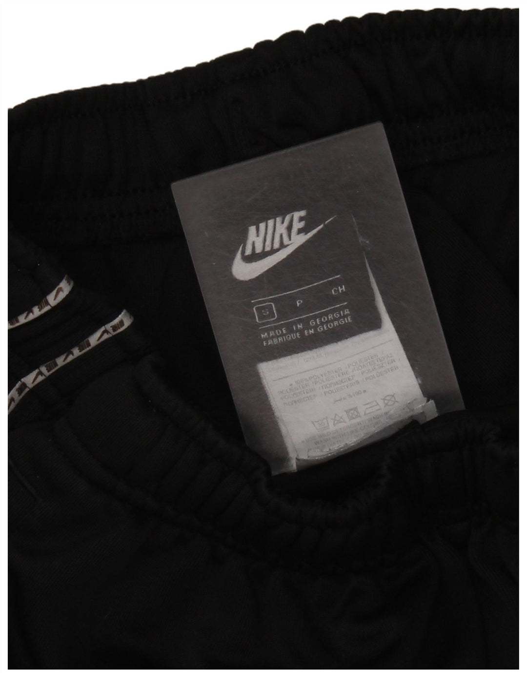 NIKE Short de sport pour hommes Petit noir Polyester