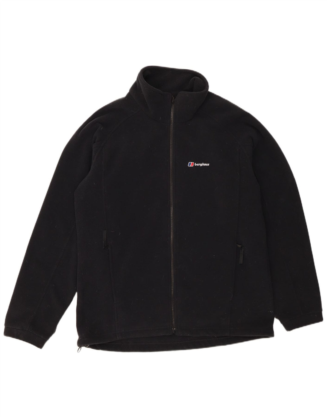 Berghaus Mens Liner Fleece Jacket UK 40 Large Black Polyester