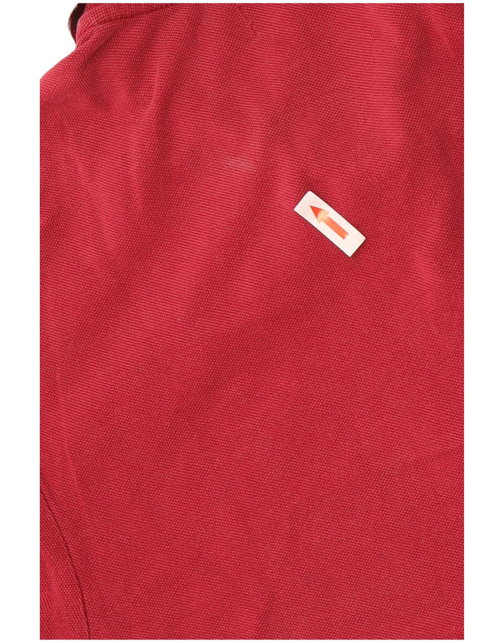 Polo DIADORA Uomo Rigata Media Bordeaux in Cotone