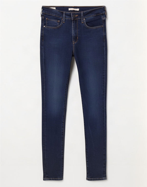 Vaqueros Levi's Mujer 721 De Tiro Alto Skinny W27 L30 Lyocell Azul