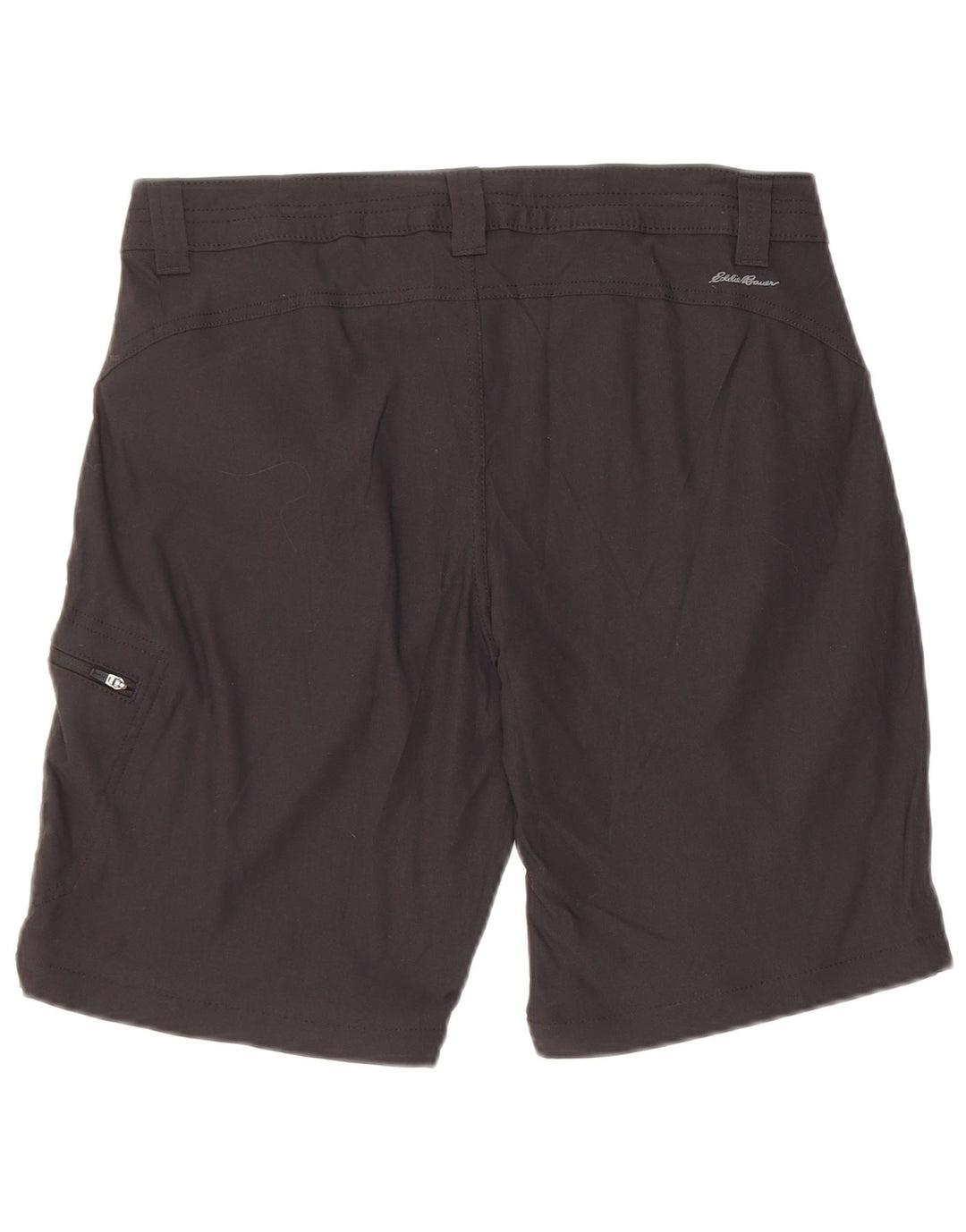 Eddie Bauer Womens Hiking Shorts US 8 Medium W30  Black Nylon