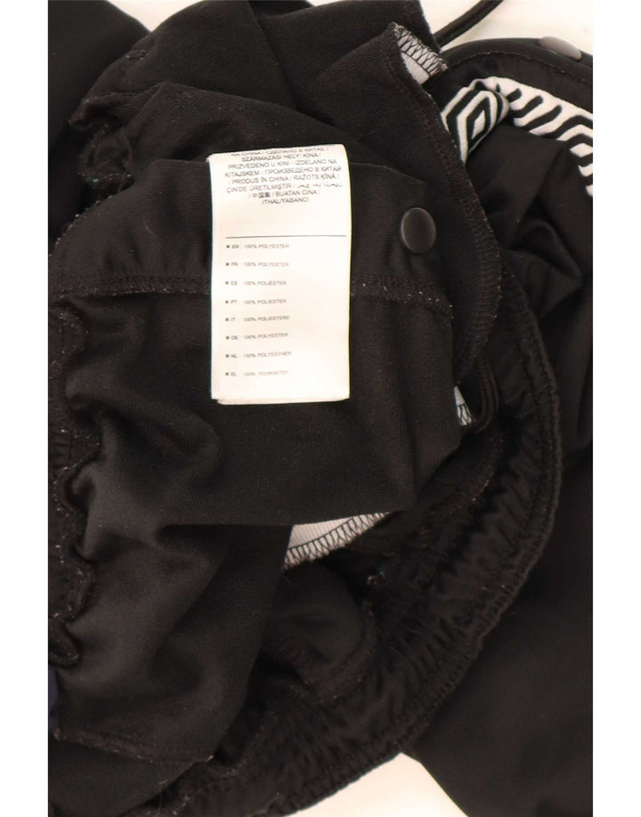 Umbro Herre grafisk træningsdragt Bukser Large Black Colourblock Polyester