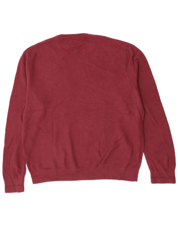 Penguin Herre Crew Neck Jumper Sweater 2XL Bourgogne bomuld
