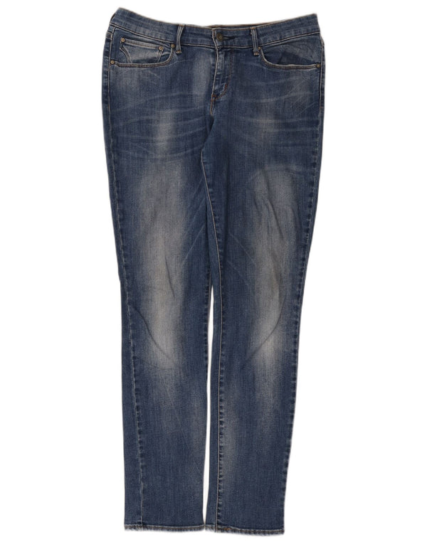 Levi's Damen Slim Jeans W31 L34 Blaue Baumwolle