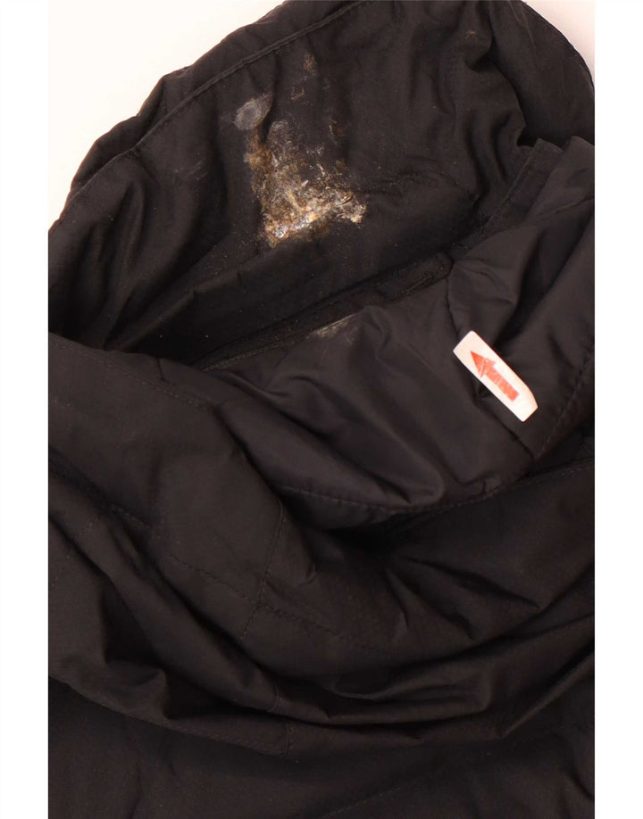 The North Face Womens Oversized Hooded Padded Jacket UK 10 Small Black