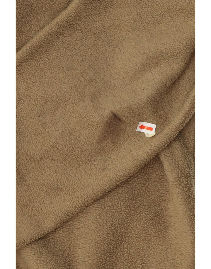 FILA Mens Fleece Jacket UK 40 Large Beige