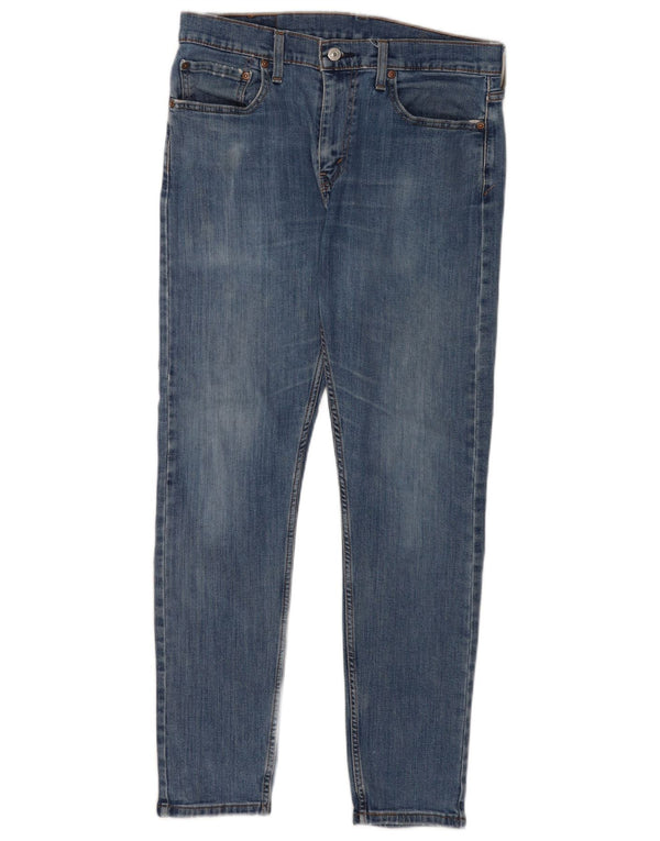 Levi's Mens 512 karcsú kúpos farmer W32 L32 kék pamut