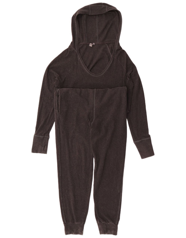 Sweaty Betty Womens Hooded Jumpsuit UK 18 XL Grey