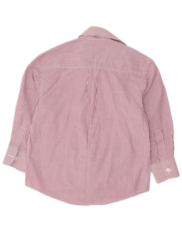 Ralph Lauren Boys Blake Relaxed Fit ing 3-4 éves piros csíkos pamut