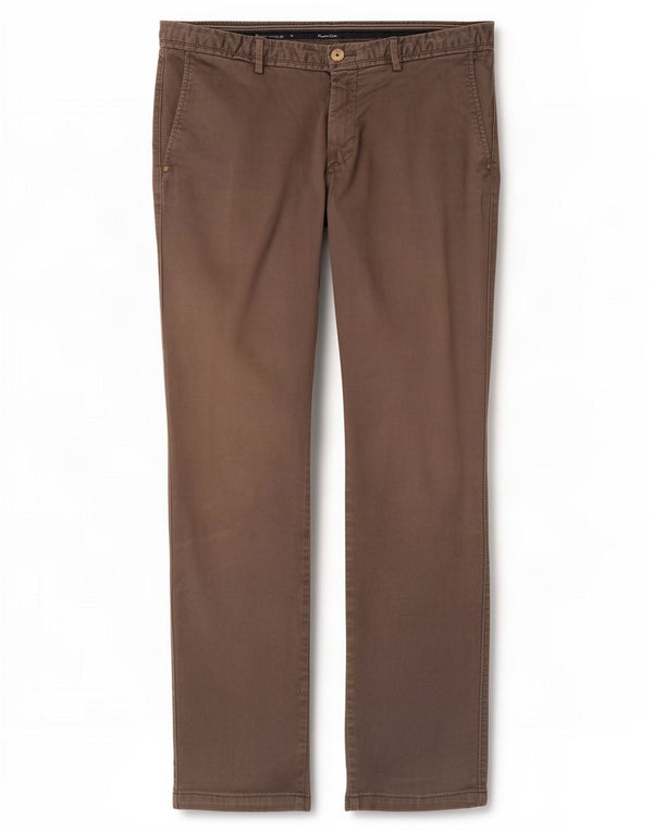 Pantaloni chino slim fit da uomo Massimo Dutti EU 42 Large W32 L29 Cotone grigio