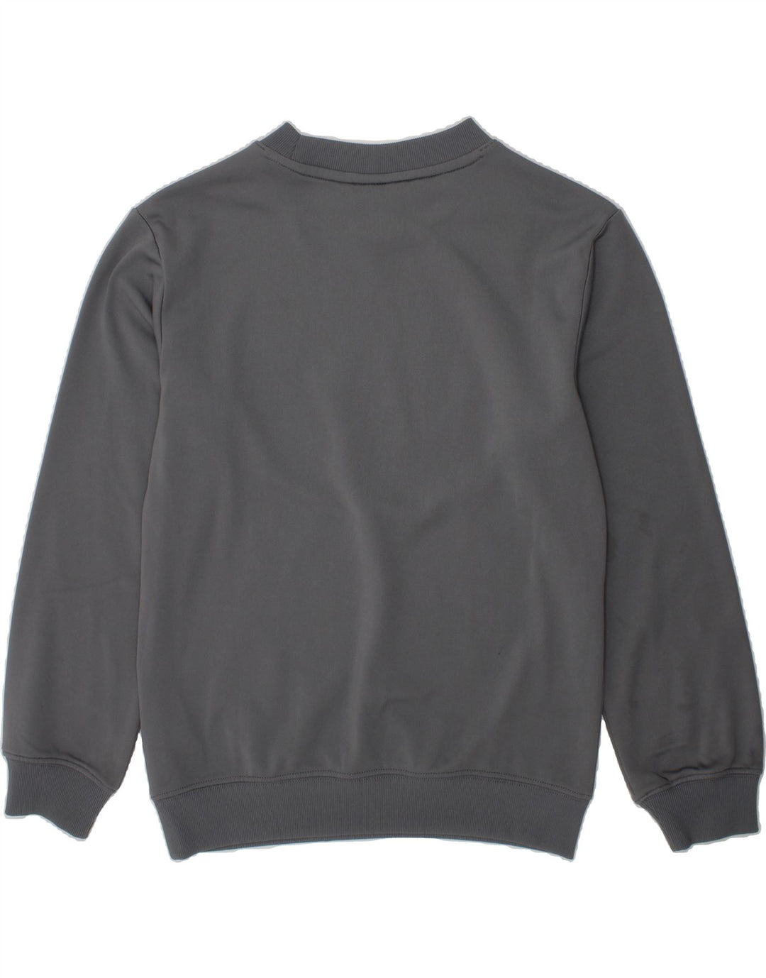 NIKE Boys Graphic Sweatshirt Jumper 10-11 Years Medium  Grey Polyester Vintage Nike and Second-Hand Nike from Messina Hembry 