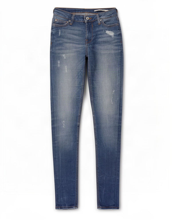 Blugi slim pentru femei Zara EU 34 2XS W24 L30 Albastru